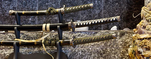  Arten von japanischen Schwertern, die von Samurai-Kriegern verwendet wurden