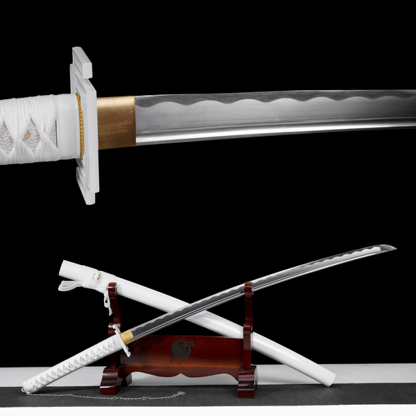 White Tensa Zangetsu Katana