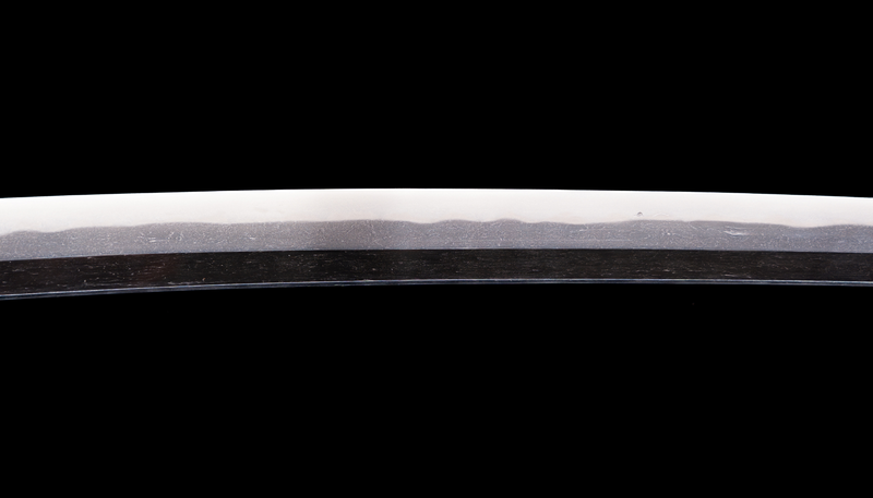 Katana mit 70 cm Klinge, braune Koshirae, Edo-Zeit