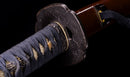 Antique Japanese Katana Sword signed Zenjo, with Koshirae - HOZON — Tamahagane