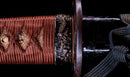 Antique Japanese Katana Sword signed Kojima Katsumasa with Iron Landscape Tsuba — Tamahagane