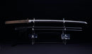 Antique Japanese Katana Sword, Waterfowl Tsuba signed Awataguchi — Tamahagane