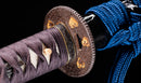 Antikes Japanisches Katana mit Karakusa-Tsuba, signiert Chōshū Fujiwara Kiyoshige – NBTHK Hozon