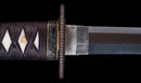Antikes Japanisches Katana mit Karakusa-Tsuba, signiert Chōshū Fujiwara Kiyoshige – NBTHK Hozon