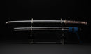 Antikes Japanisches Katana mit Karakusa-Tsuba, signiert Chōshū Fujiwara Kiyoshige – NBTHK Hozon