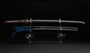 Antikes Japanisches Katana mit Karakusa-Tsuba, signiert Chōshū Fujiwara Kiyoshige – NBTHK Hozon