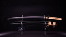 Antikes japanisches Schwert Katana mit Midare Hamon und Sukashi Tsuba