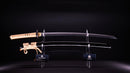 Antikes japanisches Schwert Katana mit Midare Hamon und Sukashi Tsuba