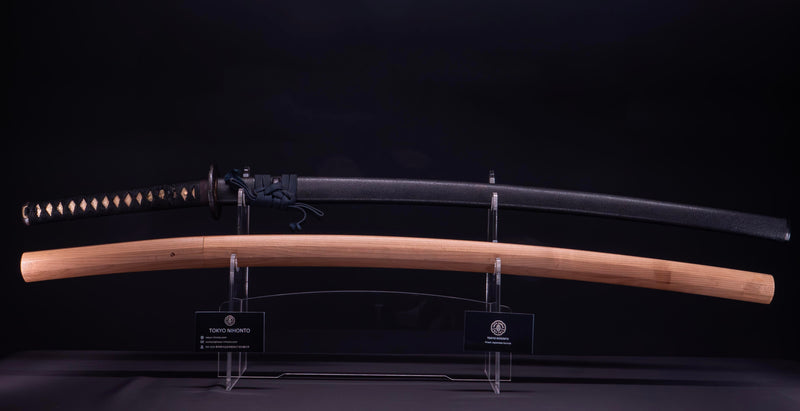 Antikes Japanisches Katana-Schwert, signiert von Jumyo (Hozon)