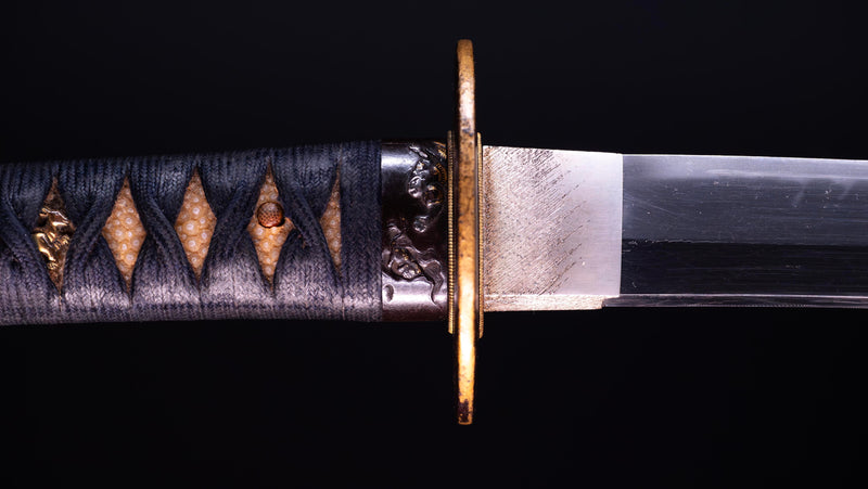 Antikes Japanisches Katana-Schwert, signiert von Chounsai Emura (Hozon)