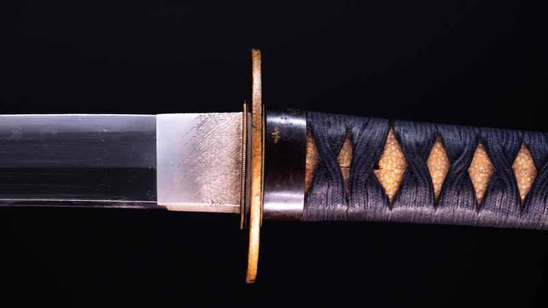 Antikes Japanisches Katana-Schwert, signiert von Chounsai Emura (Hozon)