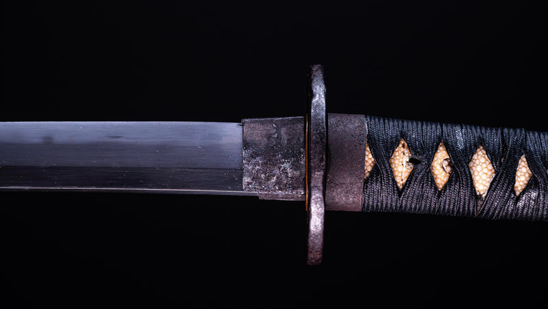 Antikes Japanisches Katana-Schwert, signiert von Jumyo (Hozon)