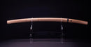 Antique Japanese Katana Sword with Kuruma-sukashi Tsuba — Tamahagane