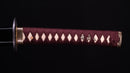 Antique Japanese Katana Sword with Kuruma-sukashi Tsuba — Tamahagane