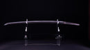 Antique Japanese Katana Sword with Kuruma-sukashi Tsuba — Tamahagane