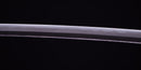 Antique Japanese Katana Sword with Iron Tsuba and Black Lacquet Mountings — Tamahagane