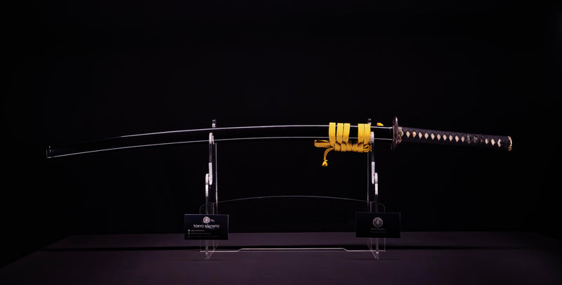 Antikes Japanisches Katana von Takada Jū Fujiwara Muneyuki - HOZON