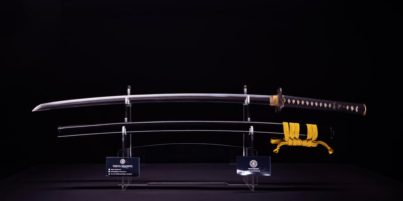 Antikes Japanisches Katana von Takada Jū Fujiwara Muneyuki - HOZON