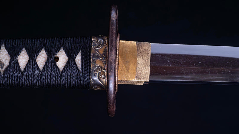 Antikes Japanisches Katana von Takada Jū Fujiwara Muneyuki - HOZON