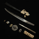 UNOKUBI Dicke, schwere Klinge, Signiert im August 1862