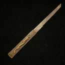 UNOKUBI Dicke, schwere Klinge, Signiert im August 1862