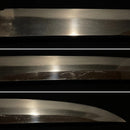 UNOKUBI Dicke, schwere Klinge, Signiert im August 1862