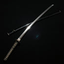 Katana, Edo-Zeitalter Mumei, Bohi, Signiert, 1025mm