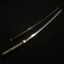 Katana, Edo-Zeitalter Mumei, Bohi, Signiert, 1025mm