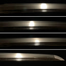 Katana, Edo-Zeitalter Mumei, Bohi, Signiert, 1025mm